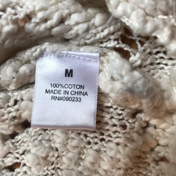 Kendall & Kylie White Sweater, EUC, M - Picture 3 of 12